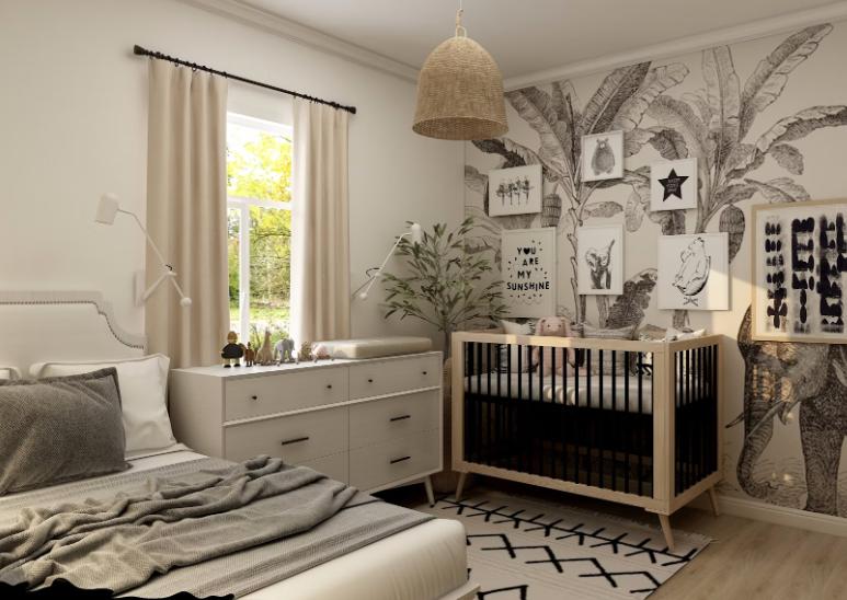 Où placer le lit de bébé au retour de la maternité ?
