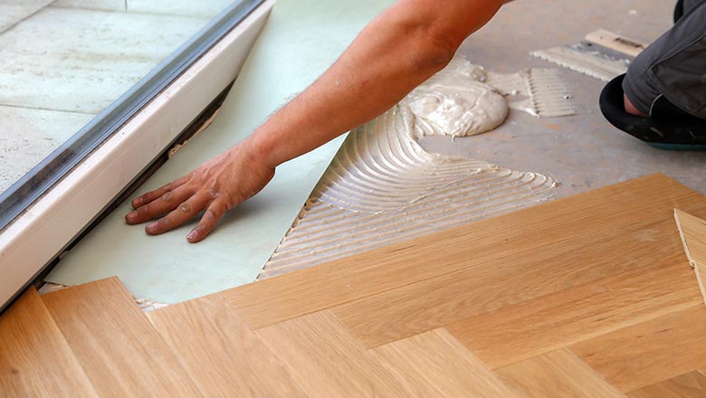 pose de parquet