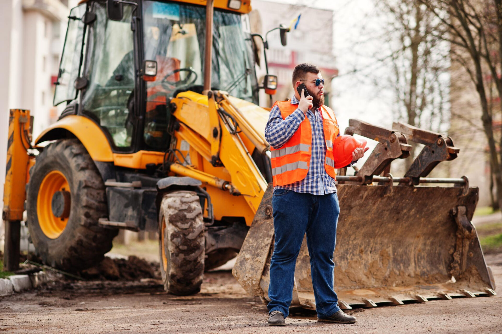 chantier propre et organisé
